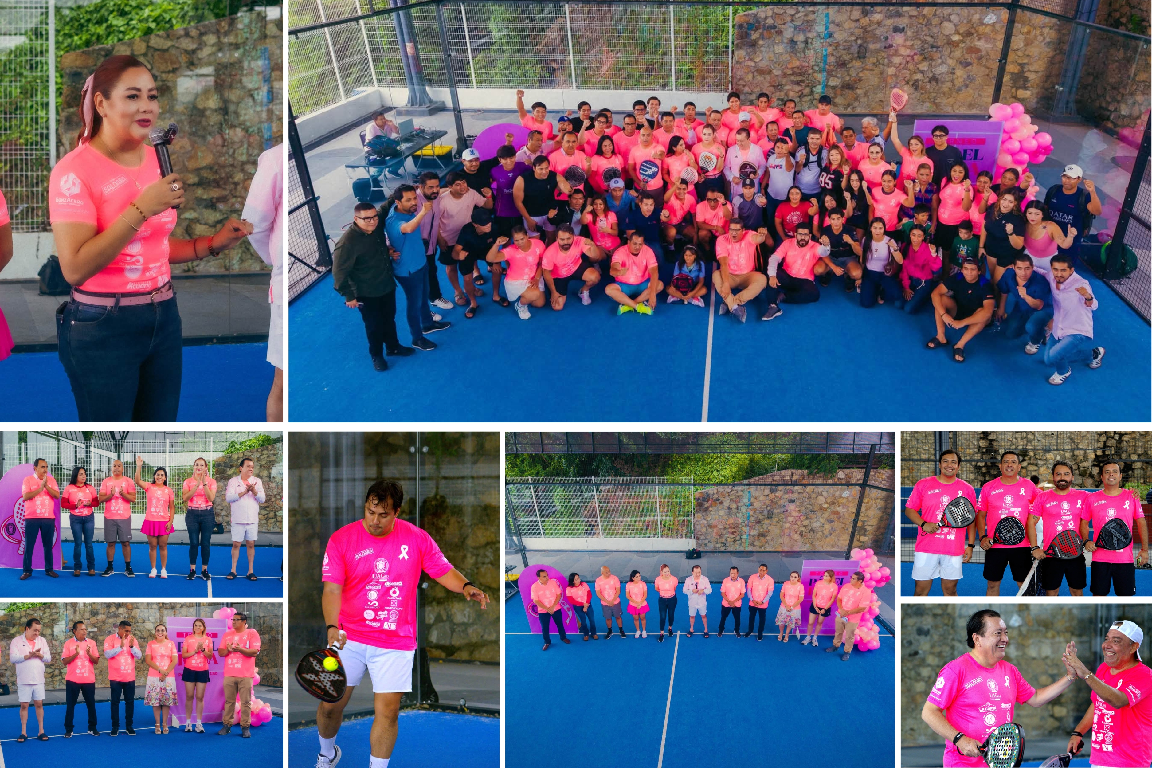 ARRANCA EL TORNEO PÁDEL ROSA 2026 COMO UNA ACCIÓN DE LA UAGRO POR LA SALUD PREVENTIVA CONTRA EL CÁNCER DE MAMA
